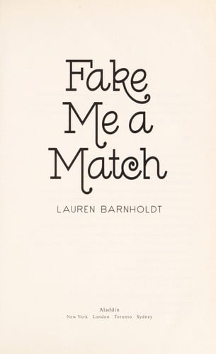 Fake me a match