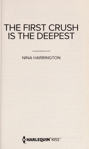 The first crush is the deepest / The Wedding Dress Diaries