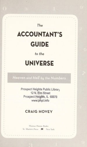 The accountant's guide to the universe