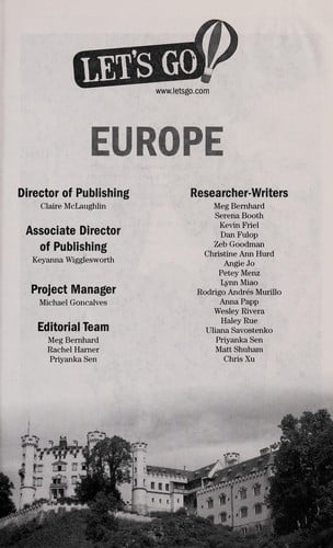 Let's go Europe 2015