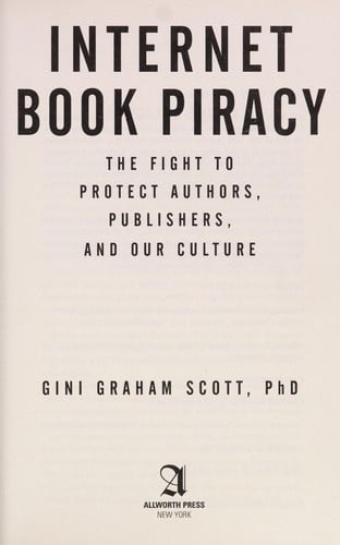 Internet book piracy