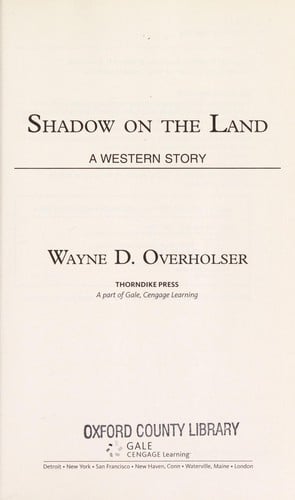 Shadow on the land