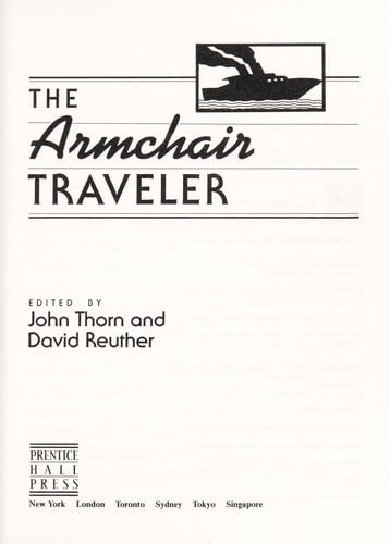 The Armchair Traveler