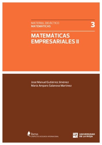 Matemáticas empresariales II
