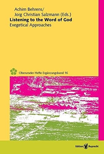 Listening to the Word of God