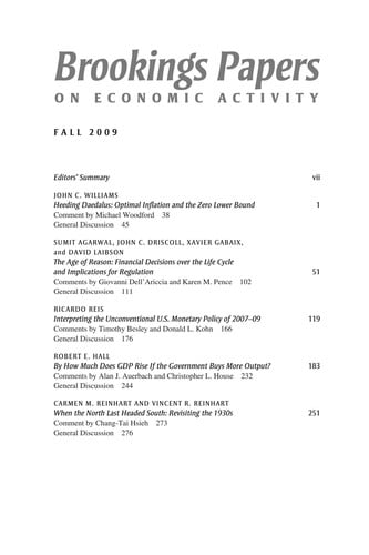 Brookings Papers on Economic Activity