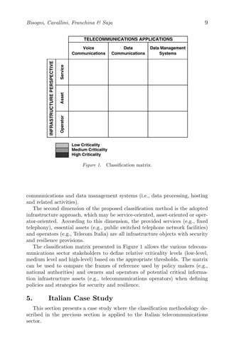 Critical Infrastructure Protection VI