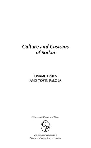 Culture and customs of Sudan