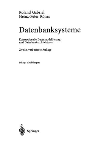Datenbanksysteme