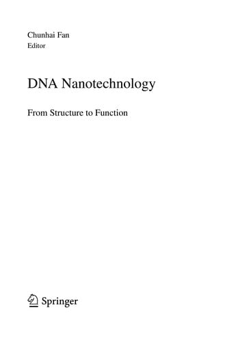 DNA Nanotechnology
