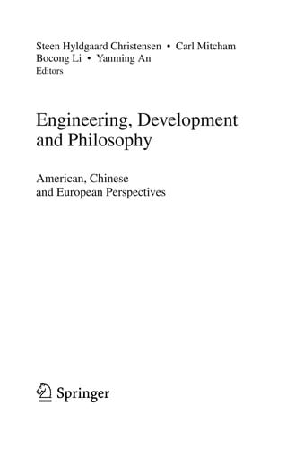Engineering, Development and Philosophy