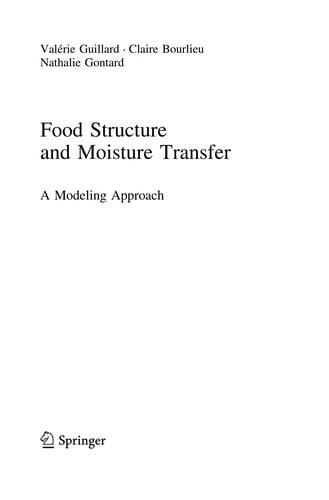 Food Structure and Moisture Transfer