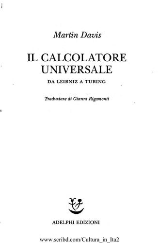 Il calcolatore universale