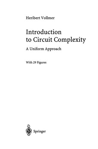 Introduction to Circuit Complexity