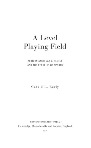 A level playing field