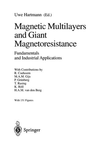 Magnetic Multilayers and Giant Magnetoresistance