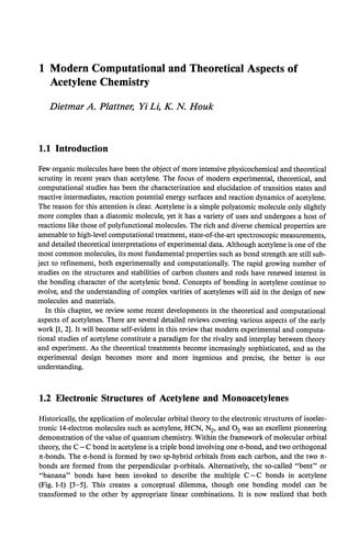 Modern acetylene chemistry