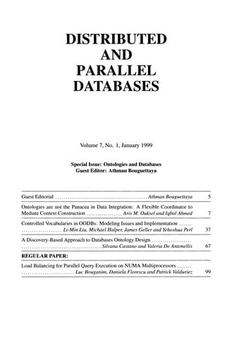 Ontologies and Databases