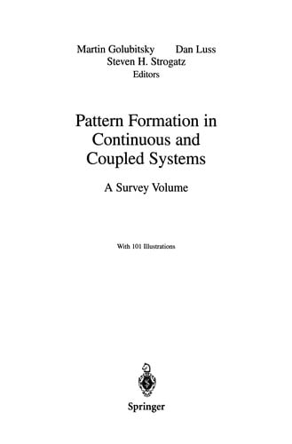 Pattern Formation in Continuous and Coupled Systems