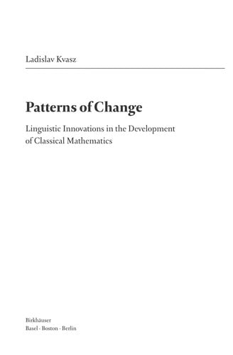 Patterns of change