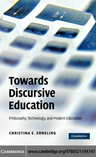 Towards discursive education