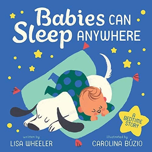 Babies can sleep anywhere