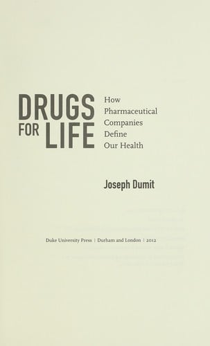 Drugs for life