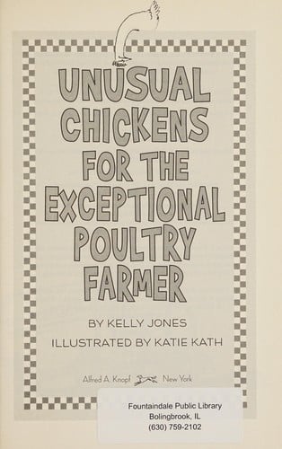 Unusual chickens for the exceptional poultry farmer