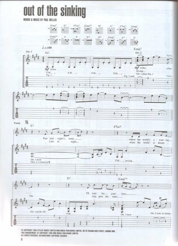 Selections from Paul Weller modern classics