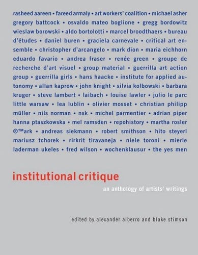 Institutional Critique