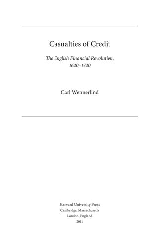 Casualties of credit