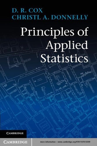 Principles of applied statistics