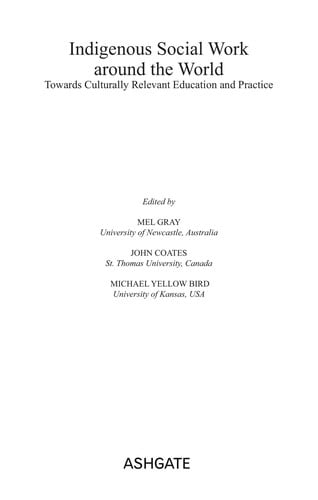 Indigenous social work around the world